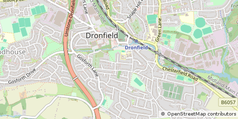 Map of Dronfield