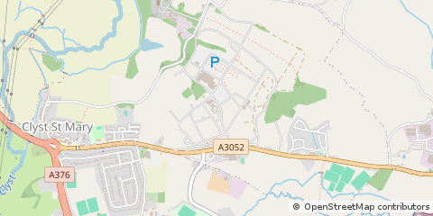 Map of Exeter, Devon