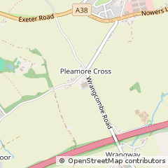 Map of Wellington, Somerset