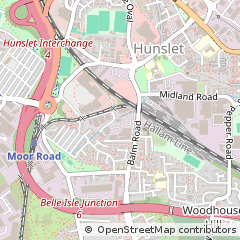 Map of Leeds