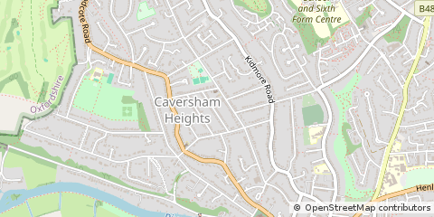 Map of Reading
