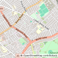 Map of Liverpool, Merseyside