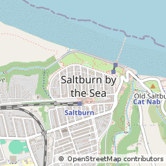Map of Saltburn-by-the-SEA, Cleveland