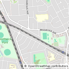 Map of Harrow, Greater London