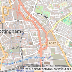 Map of Nottingham
