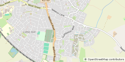 Map of Wigston