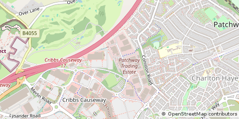 Map of Patchway, Bristol
