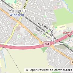 Map of Wokingham