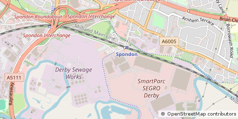 Map of Derby