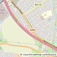 Map of Grangemouth