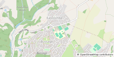 Map of Stroud