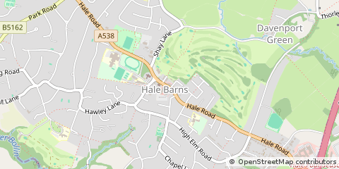 Map of Altrincham