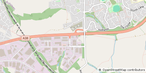 Map of Alfreton, Derbyshire