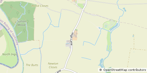 Map of York, East Yorkshire