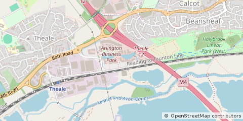 Map of Reading, Berkshire