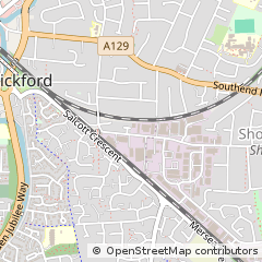 Map of Wickford, Essex