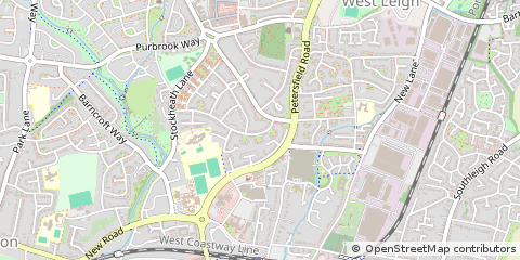 Map of Havant, Hampshire