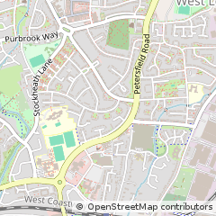 Map of Havant, Hampshire