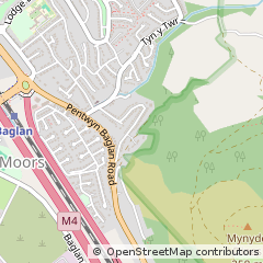 Map of Port Talbot