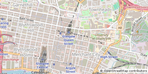 Map of Glasgow