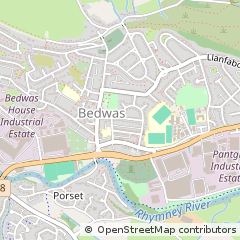 Map of Caerphilly