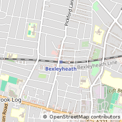 Map of Bexleyheath, Kent