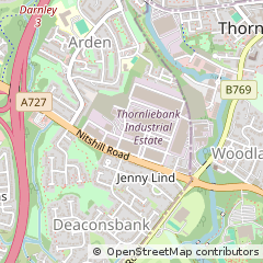 Map of Glasgow