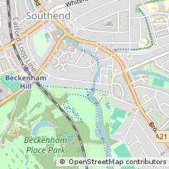 Map of Bromley, Kent