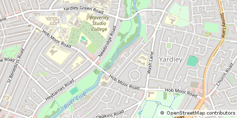 Map of Birmingham