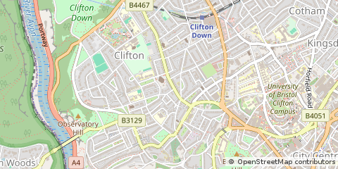 Map of Bristol