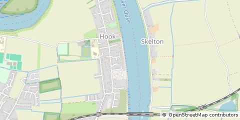 Map of Goole, North Humberside