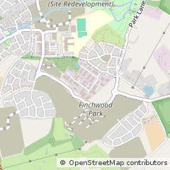 Map of Wokingham, Berkshire