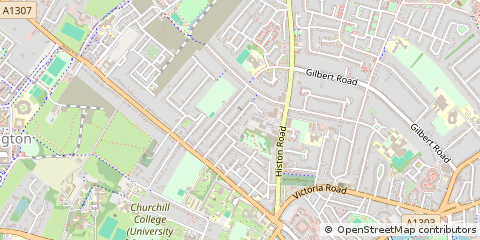 Map of Cambridge