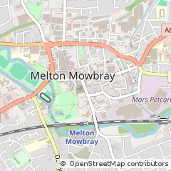 Map of Melton Mowbray