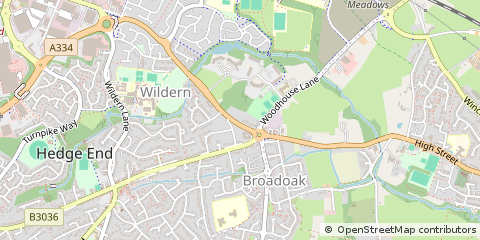 Map of Southampton