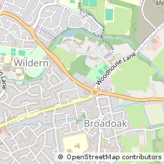 Map of Southampton