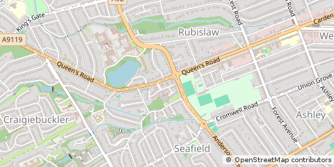 Map of Aberdeen