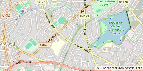 Map of Birmingham