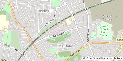 Map of Ipswich