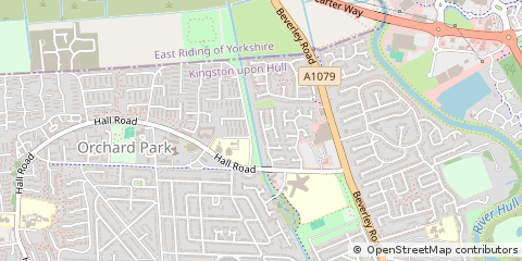 Map of Hull