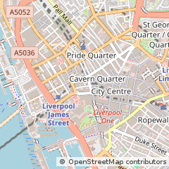 Map of Merseyside