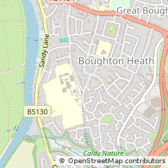Map of Chester, Cheshire