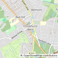 Map of Chislehurst