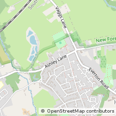 Map of Lymington, Hampshire