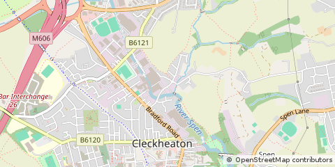 Map of Cleckheaton