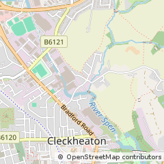 Map of Cleckheaton