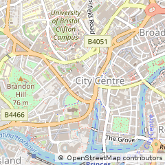 Map of Bristol