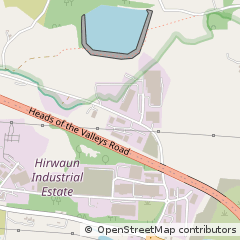 Map of Aberdare, Rhondda Cynon Taff