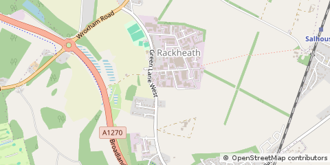 Map of Norwich