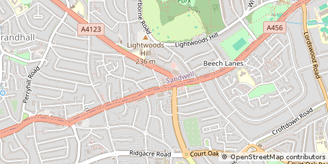 Map of Birmingham